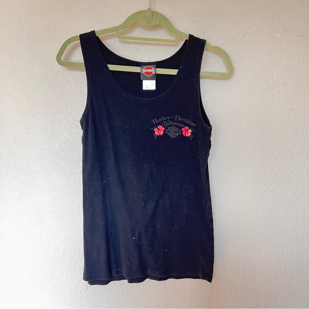 Vintage Harley Davidson Bahamas tank